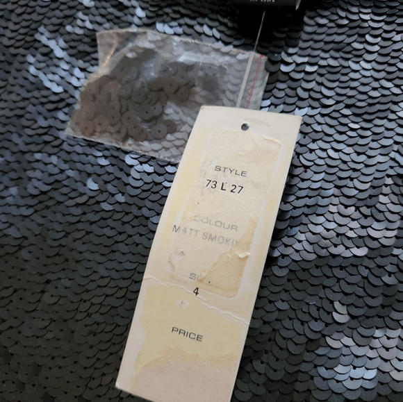 French connection sequins mini skirt size 4 - Picture 3 of 4